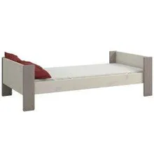 Voodi SF Kids 90x200 valge/hallikaspruun