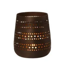Küünlaalus Latern H12.5 tumepruun