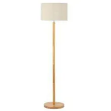 Põrandalamp Linen beež/pruun