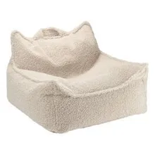 Wigiwama kott-tool Chair teddy valge