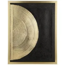 Seinapilt Balance 1 33x43 kuldne/must