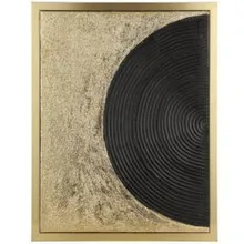 Seinapilt Balance 2 33x43 kuldne/must