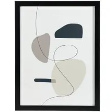 Seinapilt Modern 1 33x43 värviline/must