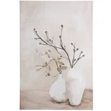 Seinapilt Two Vases 40x60 beež