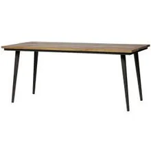 Söögilaud Guild 90x220 pruun/must