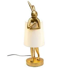 Laualamp Rabbit kuldne/valge