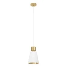 Ripplamp Eglo Aglientina messing/valge