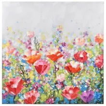 Õlimaal Flowers 100x100 värviline