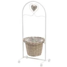 Lillepott Rattan Heart rotang