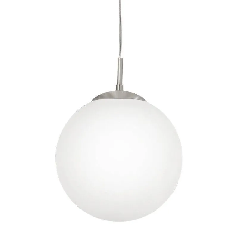 Ripplamp Eglo Rondo D25 valge/hõbe