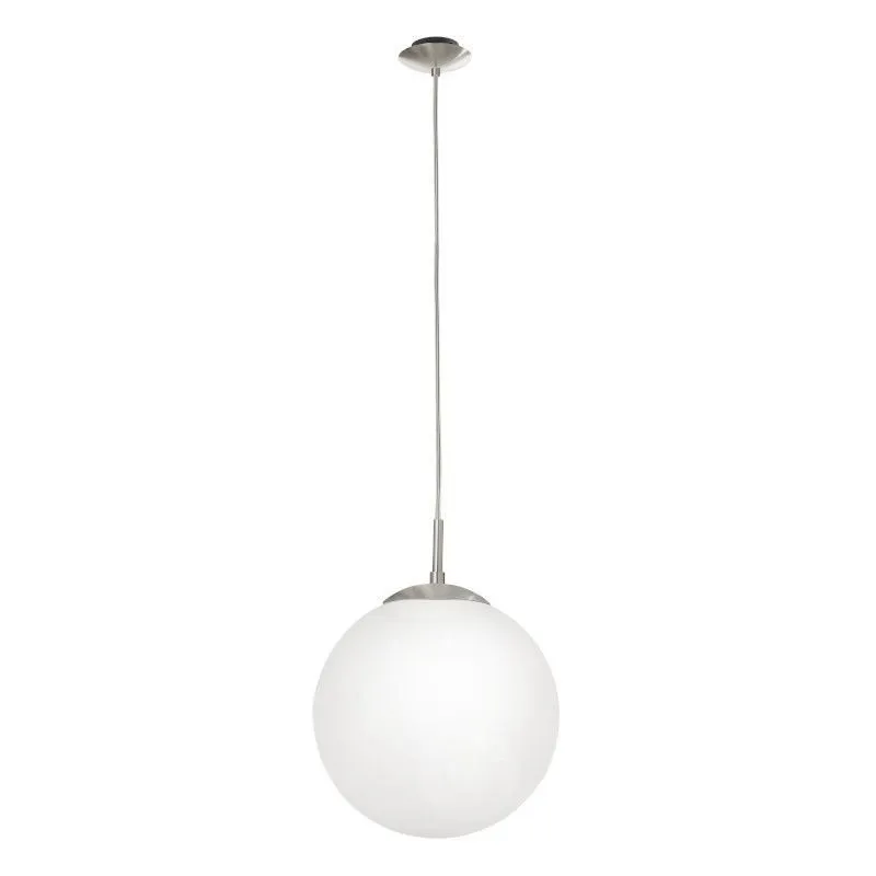 Ripplamp Eglo Rondo D25 valge/hõbe