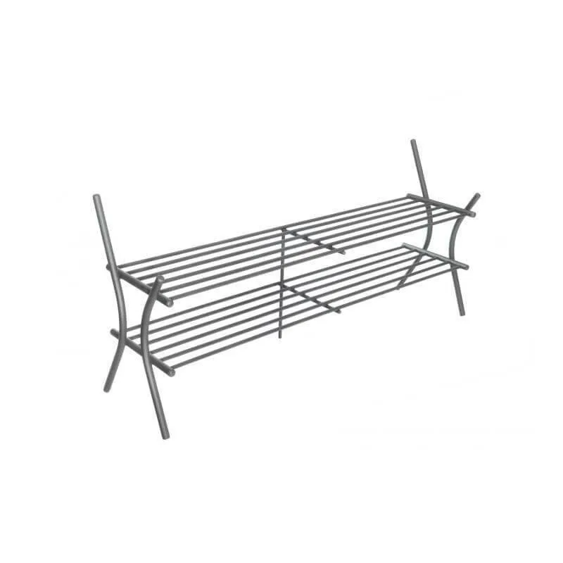 Jalatsiriiul Zebra 2 120 cm metallik