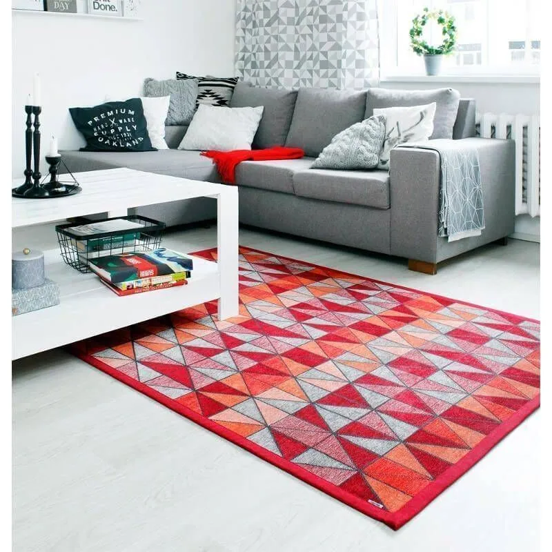Vaip Treski 80x250 cm red