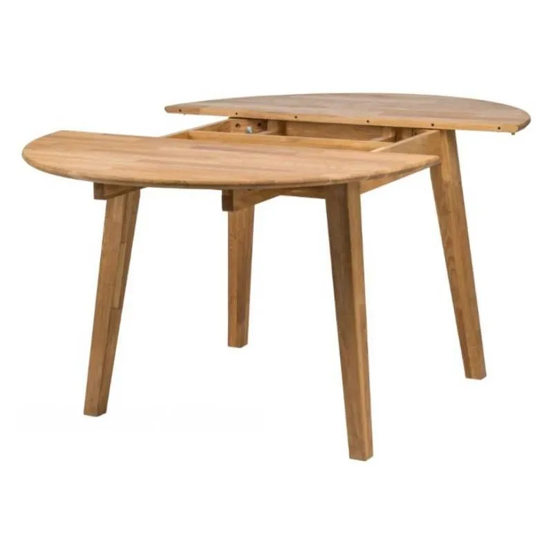 Pikendatav söögilaud Basel 90x90/130 õlitatud tamm