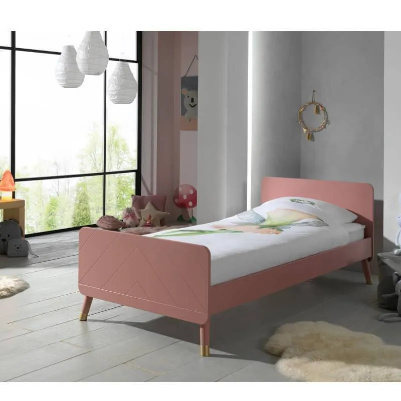 Voodi Billy 90x200 cm roosa