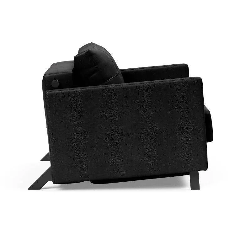 Innovation tugitoolvoodi Cubed käetugedega must