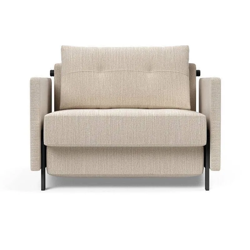 Innovation tugitoolvoodi Cubed käetugedega beež