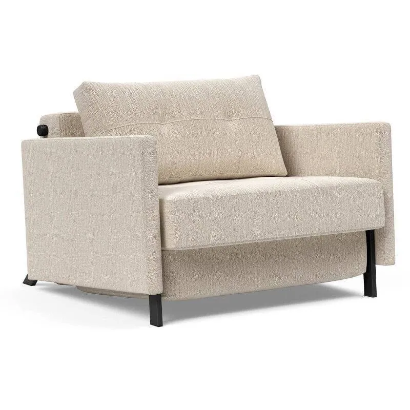 Innovation tugitoolvoodi Cubed käetugedega beež