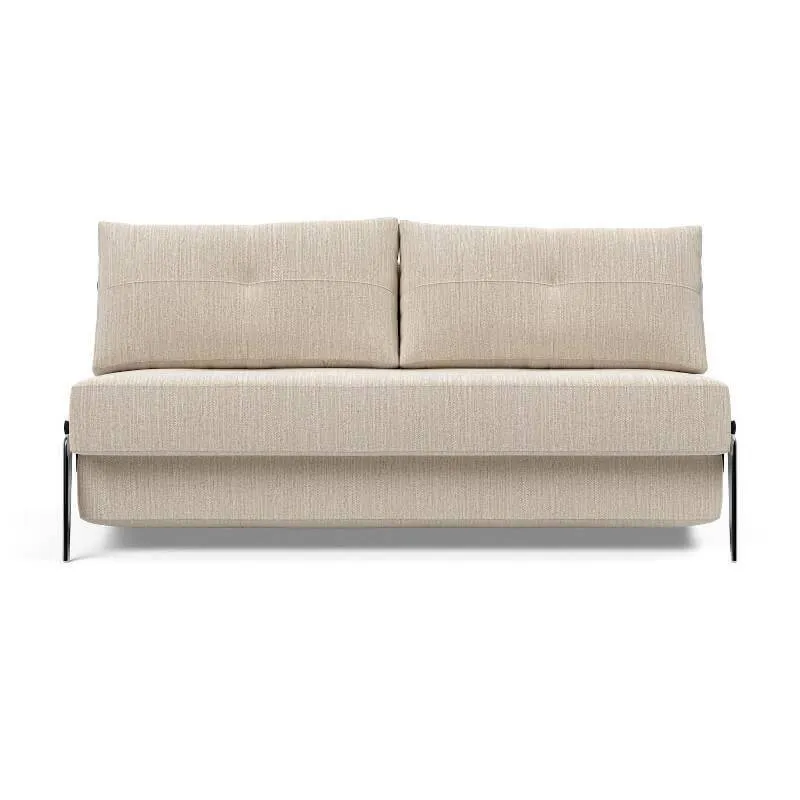 Innovation diivanvoodi Cubed 160 alumiinium/beež