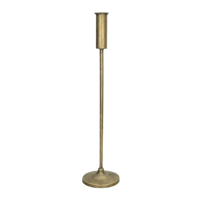 Antiik küünlajalg Metal Gold