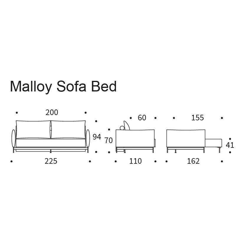 Innovation diivanvoodi Malloy buklee hall