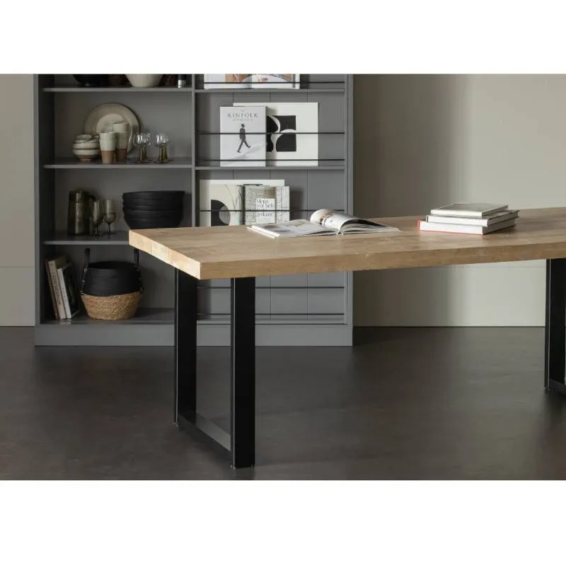 Söögilaud Tablo 90x200 kalasaba/mango
