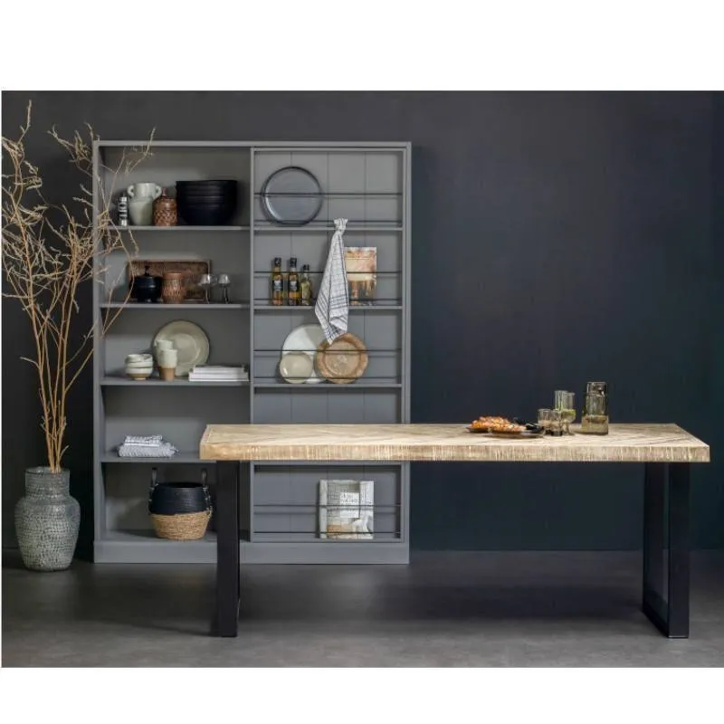 Söögilaud Tablo 90x200 kalasaba/mango