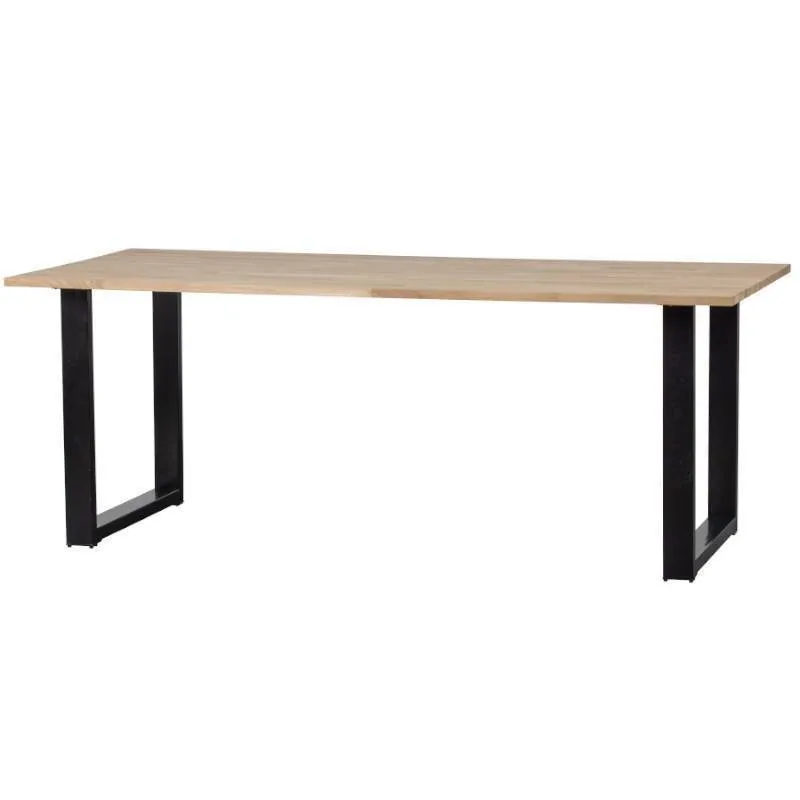 WOOOD Söögilaud Tablo 90x220 viimistlemata tamm