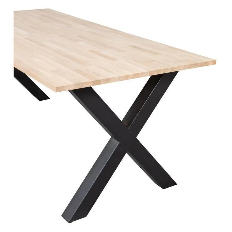 WOOOD Söögilaud Tablo 90x200 viimistlemata tamm