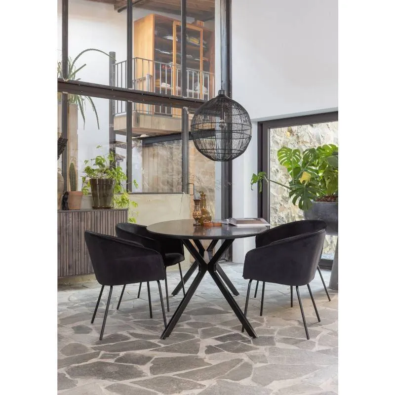 WOOOD Söögilaud Bruno must