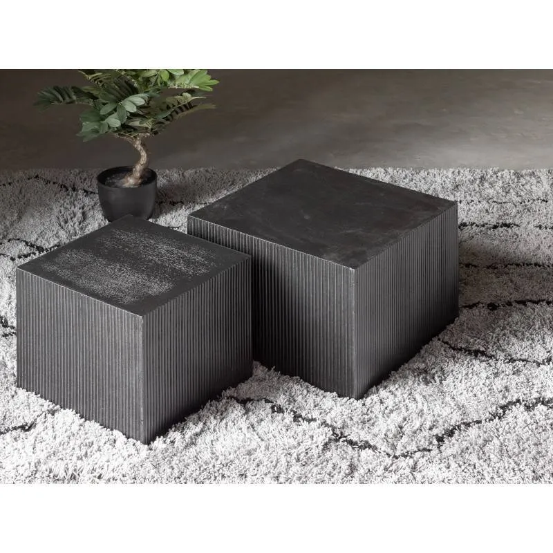 Abilaudade komplekt Sanne 2tk must