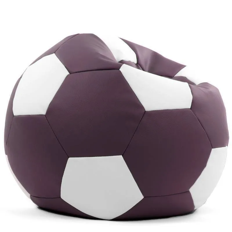 Kott-tool Jalgpall tumelilla/valge 40L