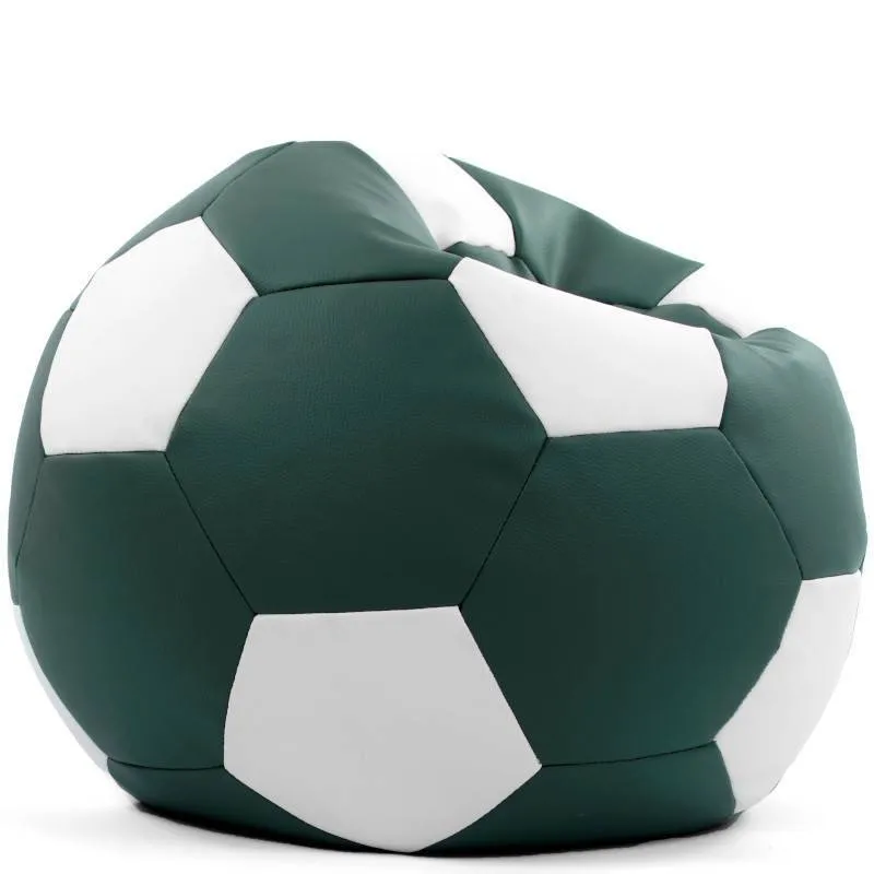 Kott-tool Jalgpall tumeroheline/valge 40L