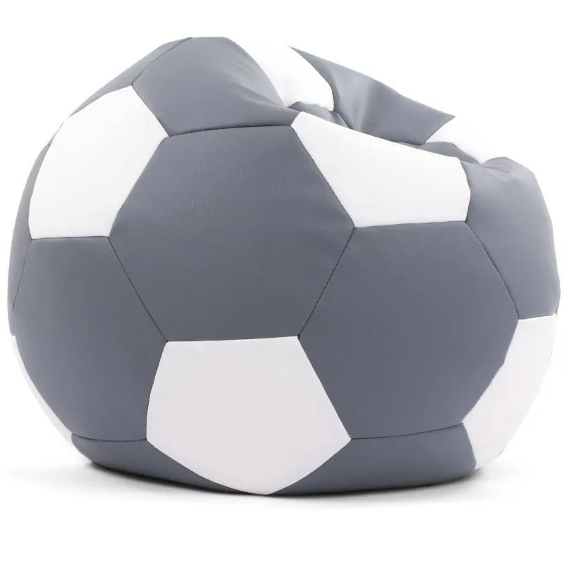 Kott-tool Jalgpall hall/valge 110L