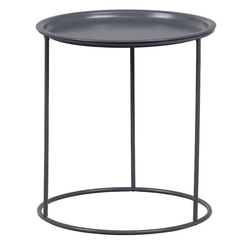 WOOOD Diivanilaud Ivar H40 hallikasmust