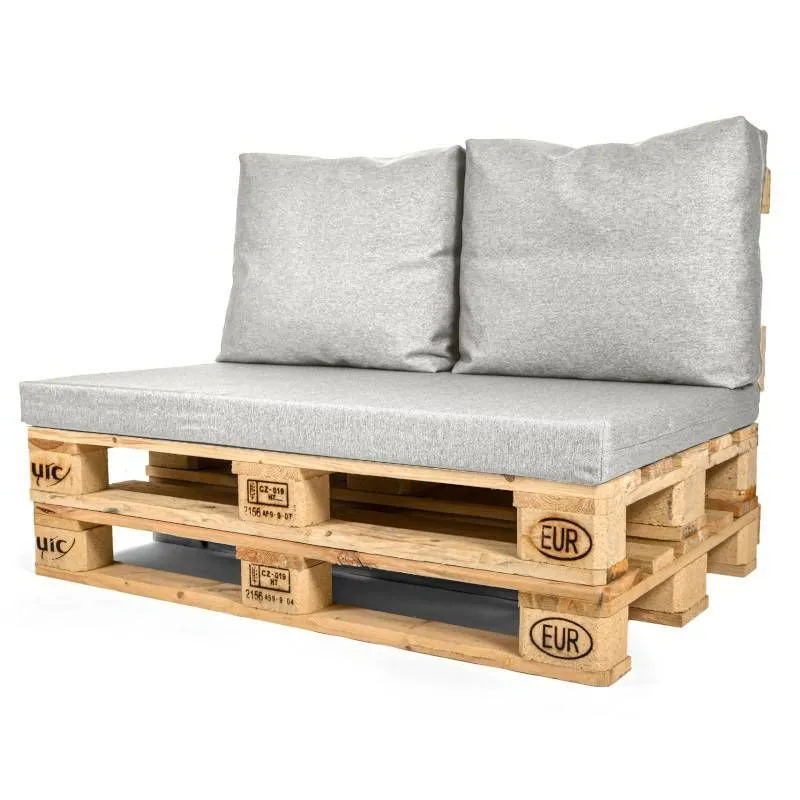 Euroaluse seljatoepadjad Style 50x60 helehall 2tk