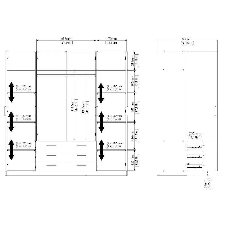 Riidekapp Sprint hickory