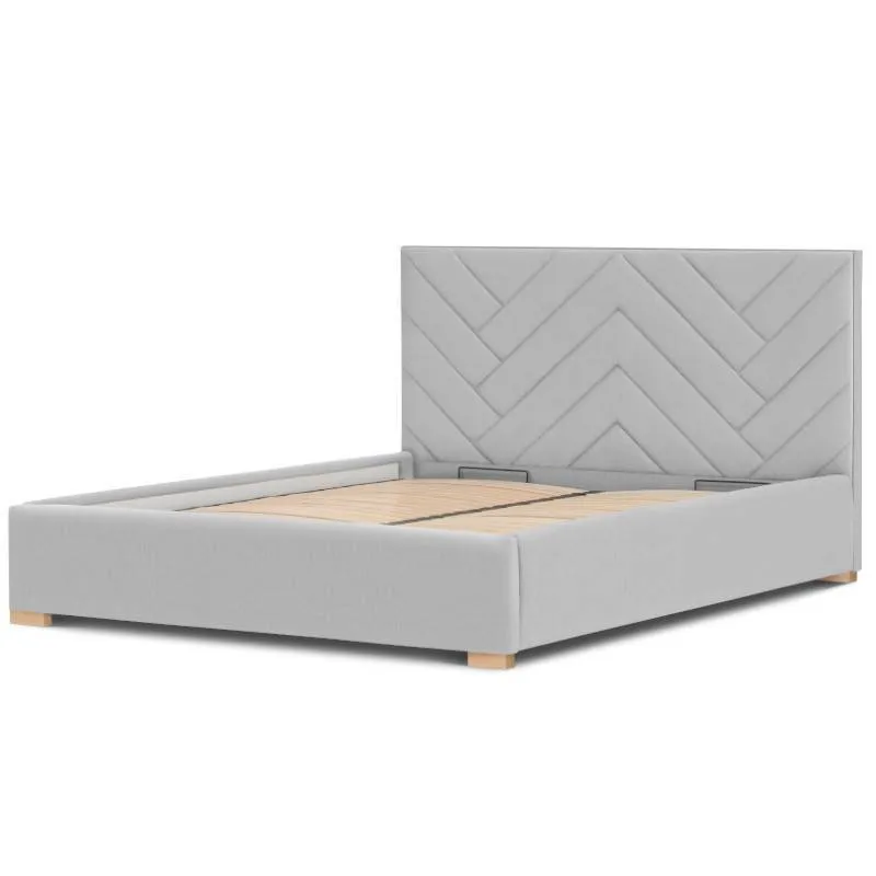 Pesukastiga voodi Babine 120x200 Monolith 84