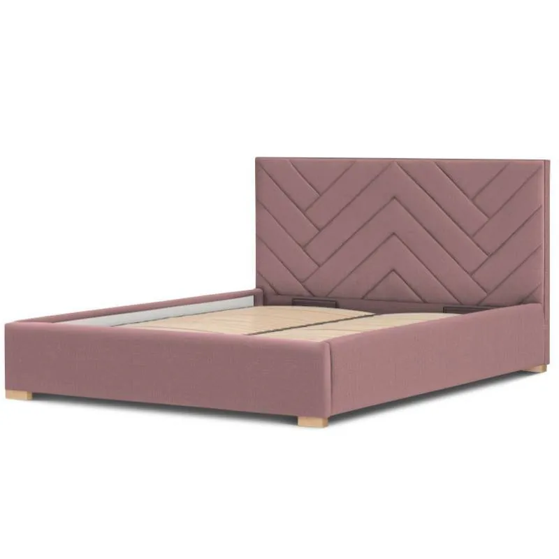 Pesukastiga voodi Babine 160x200 Monolith 63