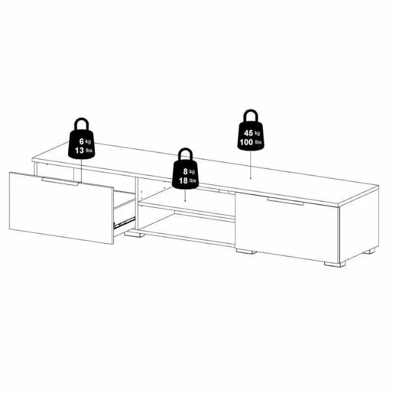 Tv-alus Match hickory