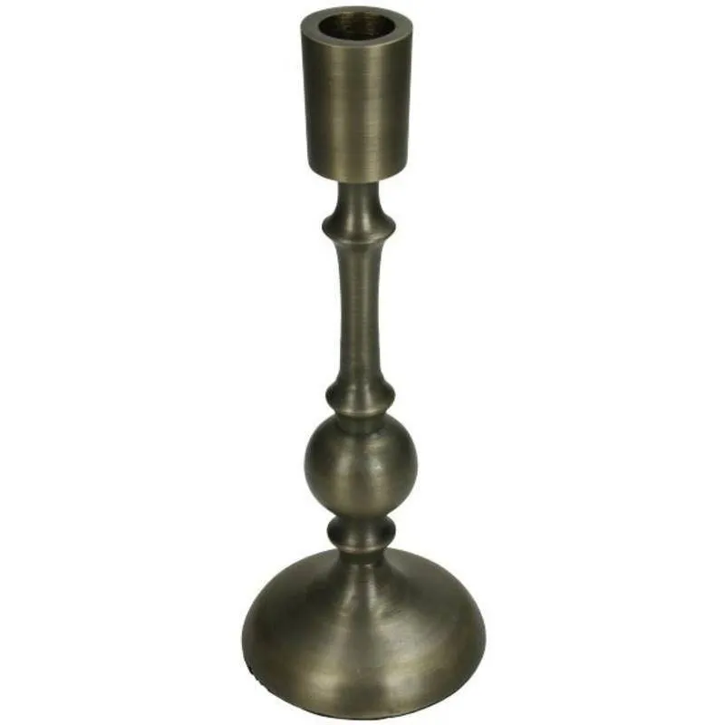 Antiik küünlahoidja Bronze h24cm