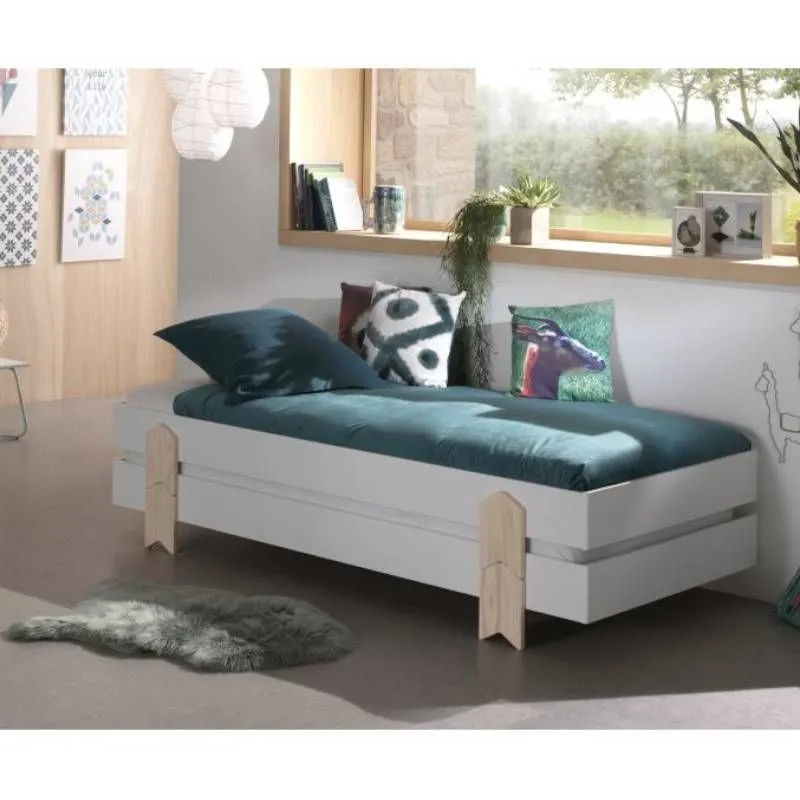 Moodulvoodi Modulo 90x200 valge arrow