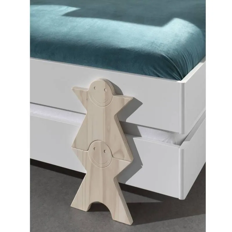 Moodulvoodi Modulo 90x200 valge smiley