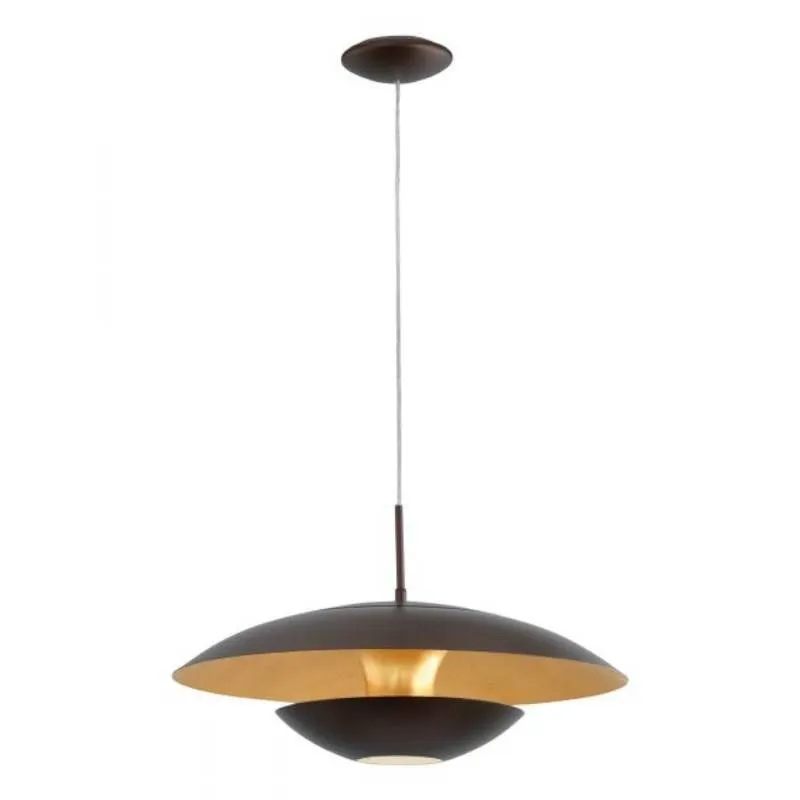 Rippvalgusti Nuvano must/kuldne