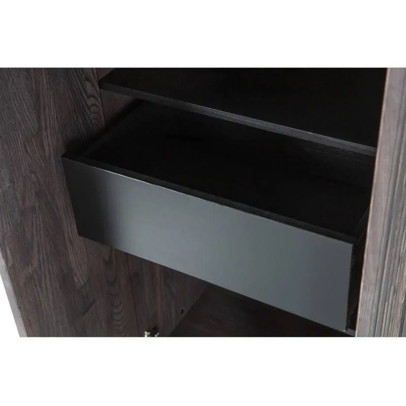 WOOOD kapp Gravure espresso pruun