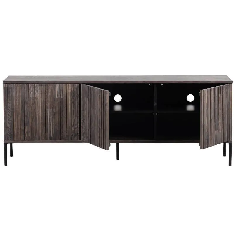 WOOOD tv-alus Gravure espresso pruun