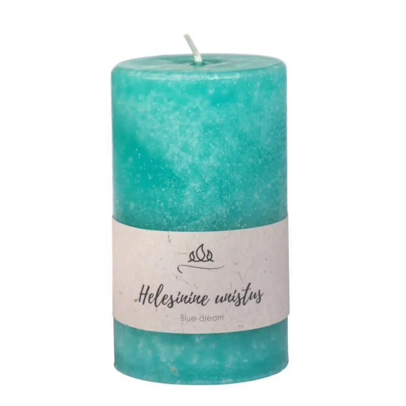 Lõhnaküünal Helesinine unistus 7x8cm, 40h