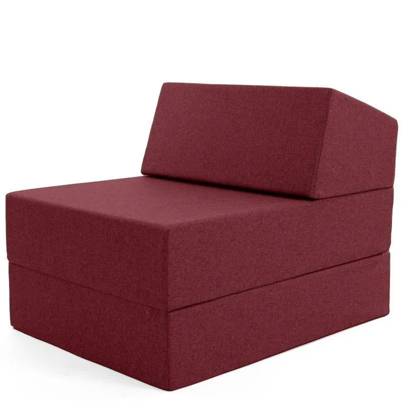 Tugitool-voodi Trend tumepunane