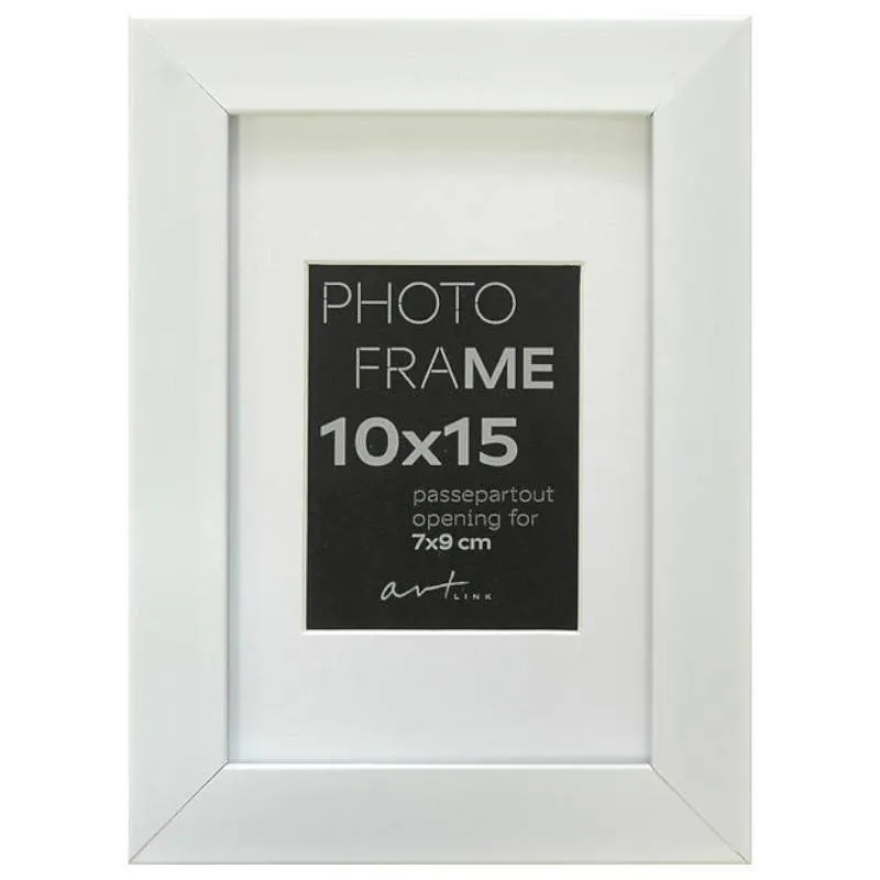 Pildiraam Gloria 10x15 valge