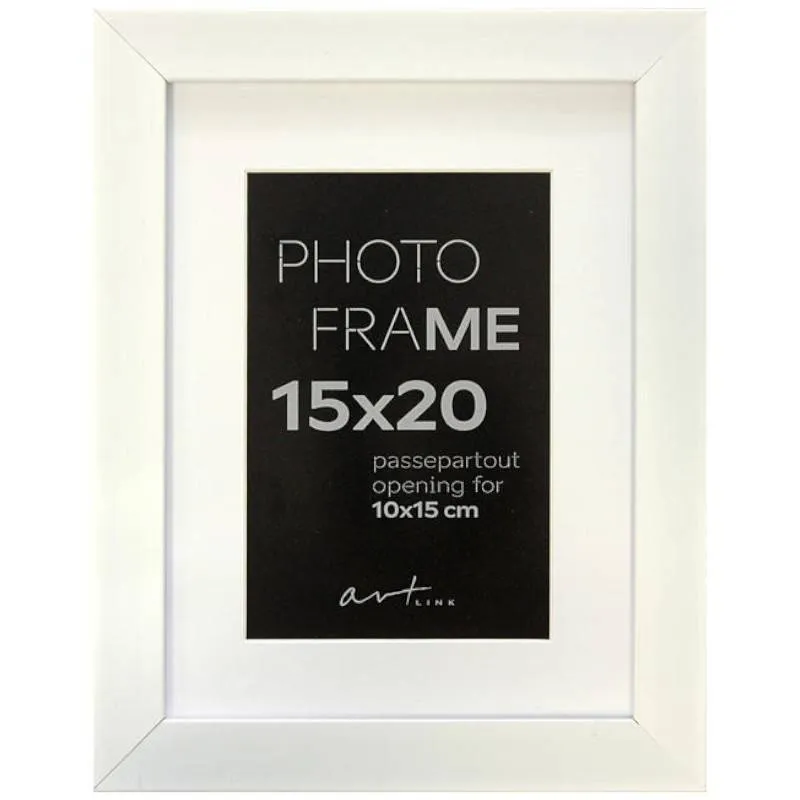 Pildiraam Gloria 15x20 valge